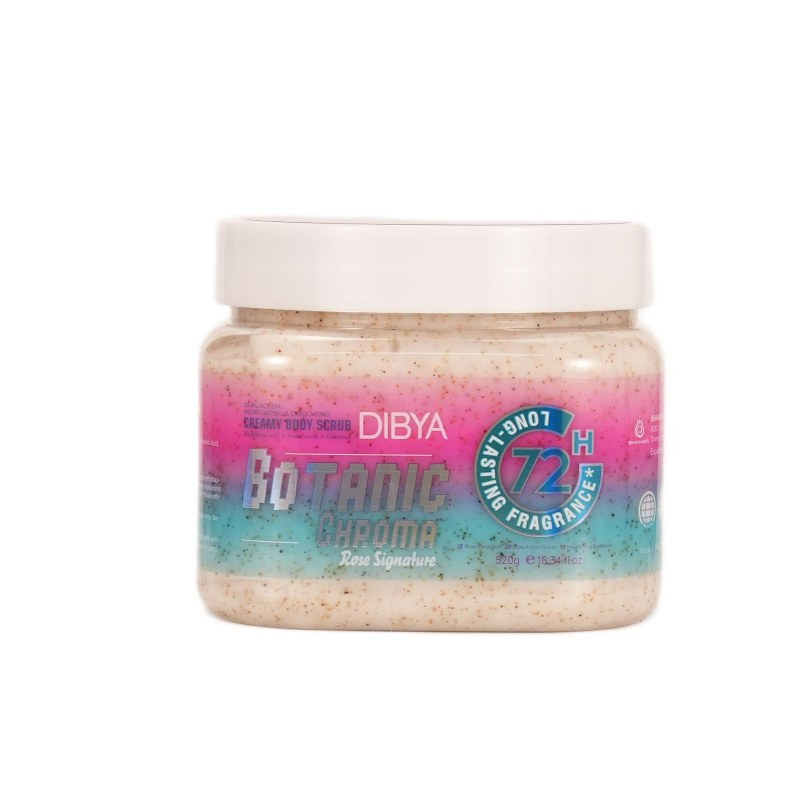 Botanic Chroma Dual-Action Moisturizing & ExfoliatingBody Scrub – Rose Signature