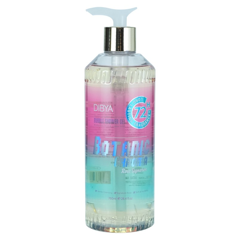 Botanic Chroma Gentle Cleansing Bubble Shower Gel– Rose Signature