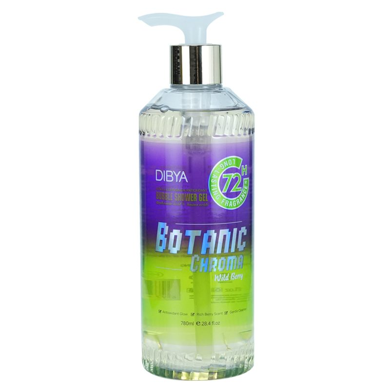 Botanic Chroma Antioxidant Bubble Shower Gel– Wild Berry